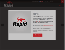 Tablet Screenshot of giussanirapid.com